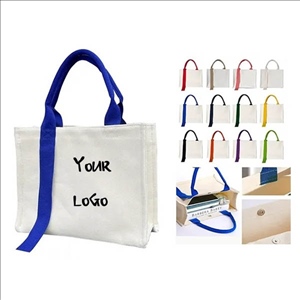 Canvas Cotton Tote Bag With A Streamer